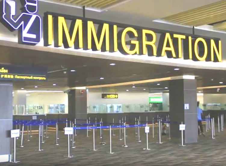 Phuket Airport International Arrivals Immigration Imigration Area, Phuket Airport